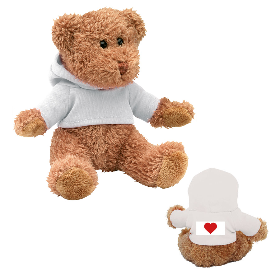 PELUCHE PERSONNALISÉE SAINT-VALENTIN 'TEDDY LOVE'
