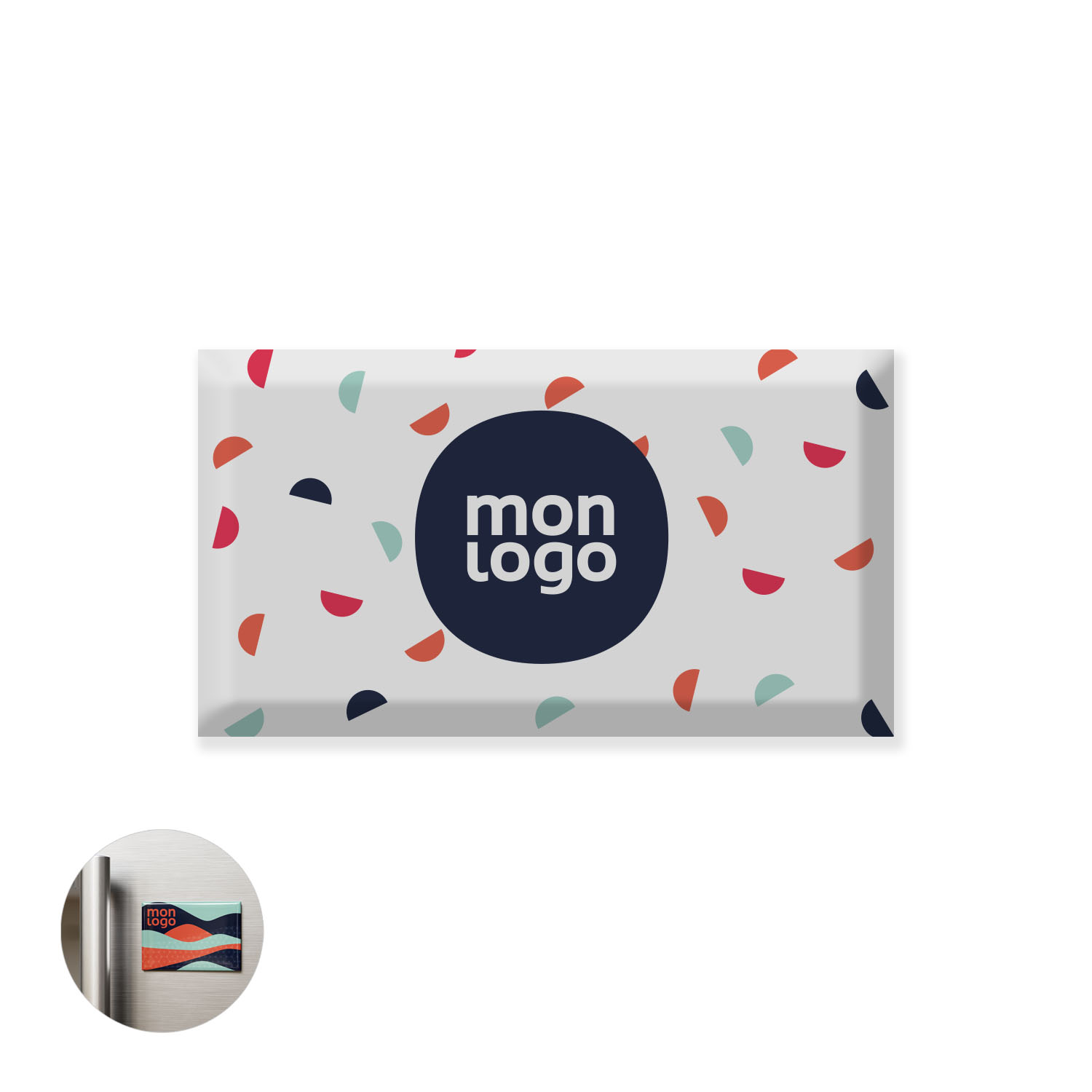 MAGNET AVEC DOMING 'DECO'FIX 3D'