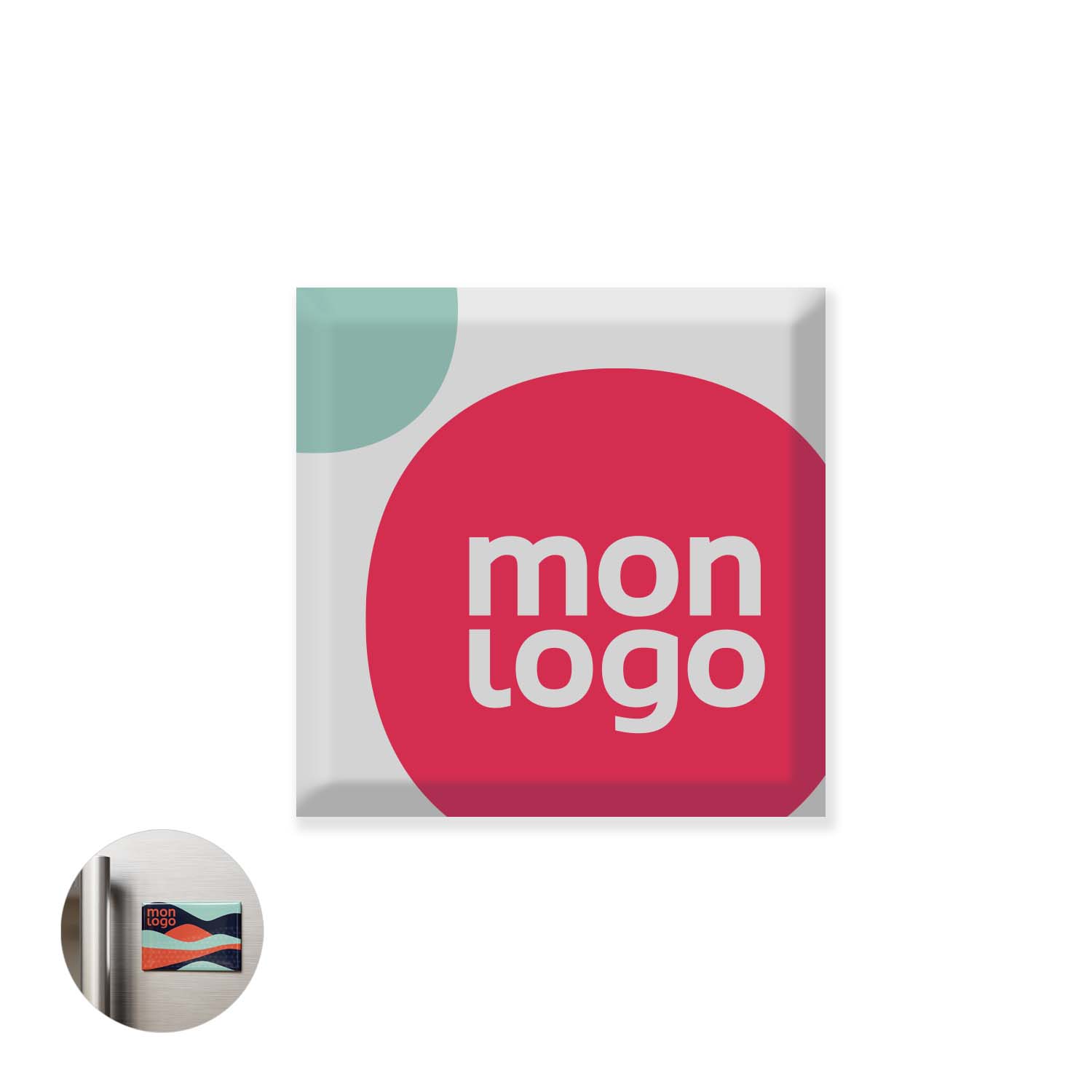 MAGNET AVEC DOMING 'DECO'FIX 3D'