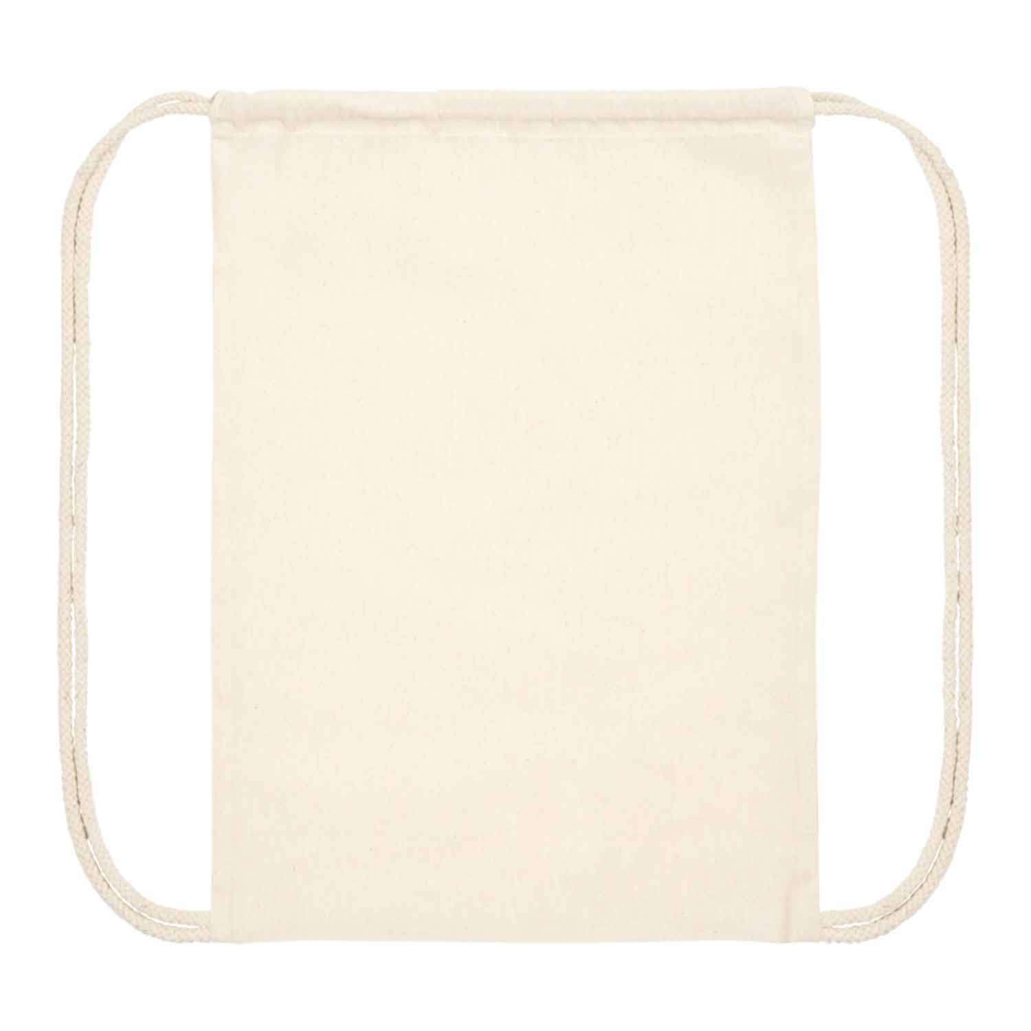 SAC A DOS PUBLICITAIRE EN COTON 'RHIDA' BIO 100 GR/M²