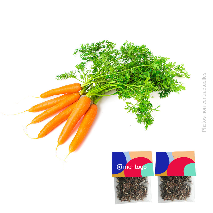 SACHET DE GRAINES PERSONNALISABLE 'SEEDY'