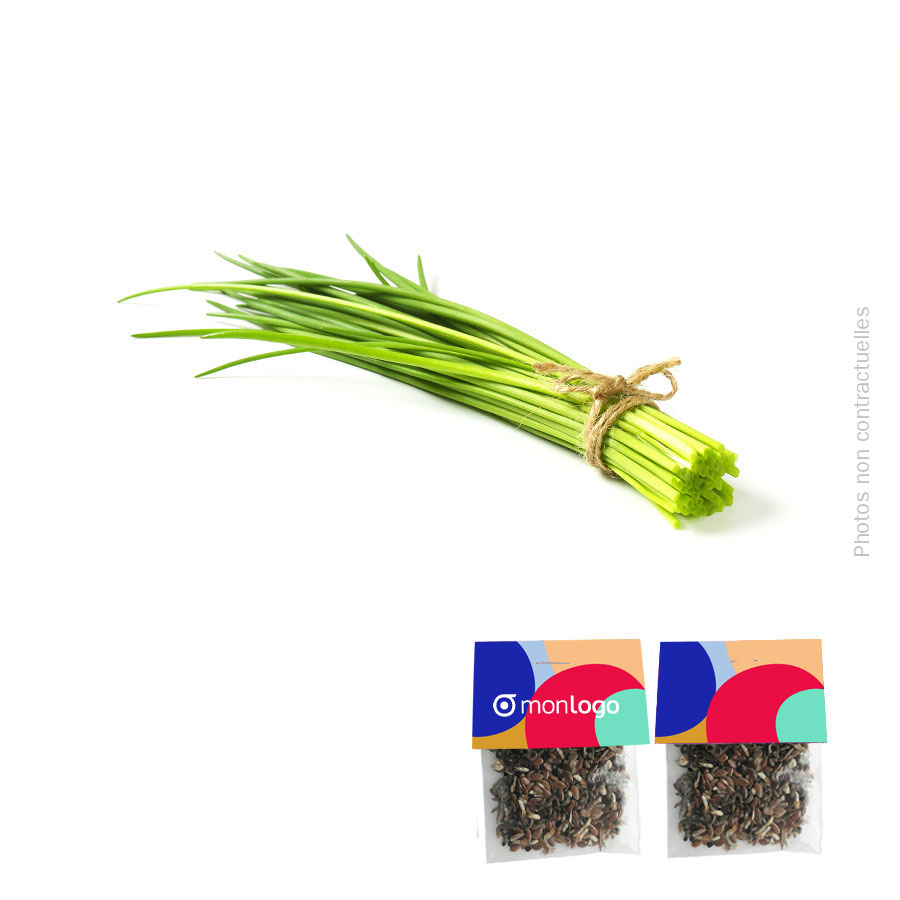 SACHET DE GRAINES PERSONNALISABLE 'SEEDY'
