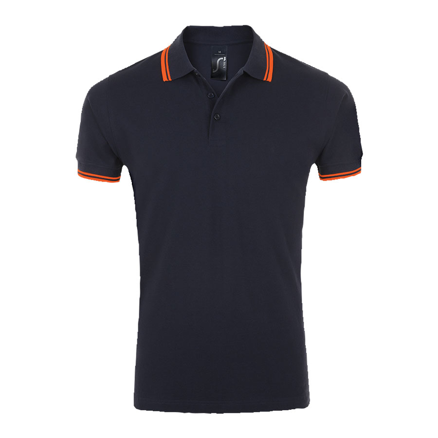 POLO BICOLORE PERSONNALISABLE HOMME 'PASADENA' 200 GR/M²