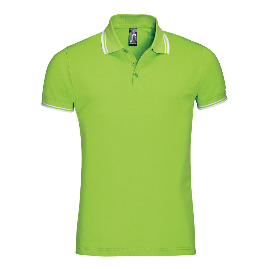 POLO BICOLORE PERSONNALISABLE HOMME 'PASADENA' 200 GR/M²