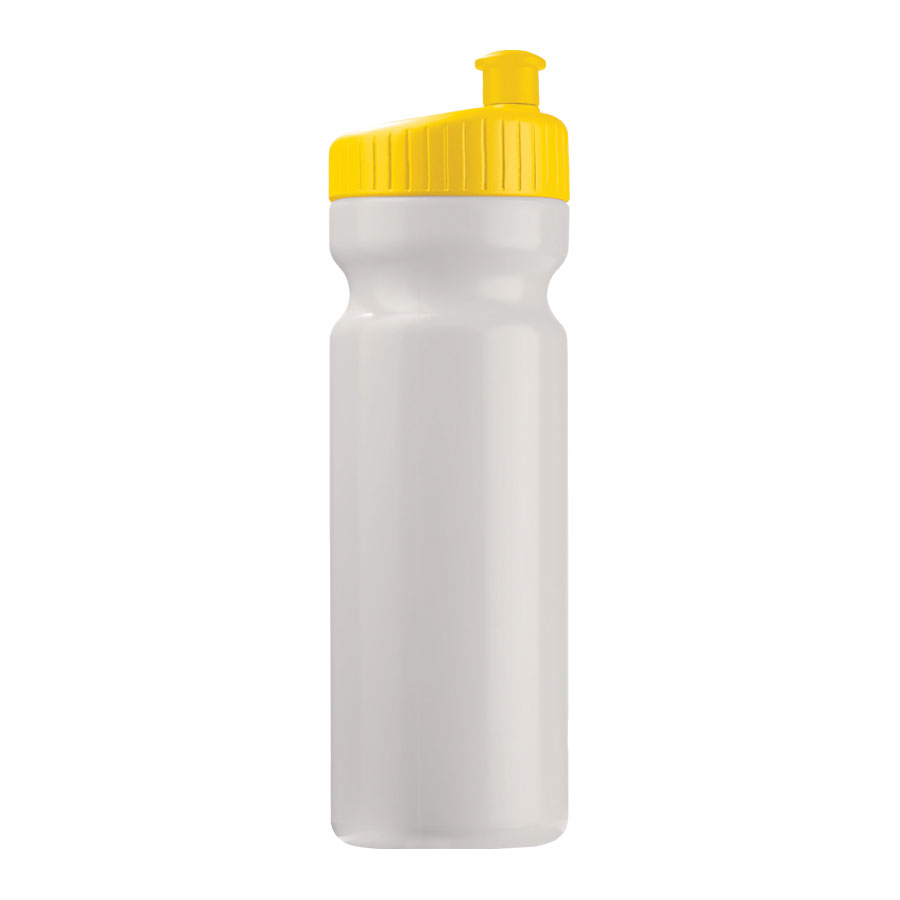 GOURDE DE SPORT PERSONNALISÉE 750ML 'TRAIL' OPAQUE BLANC