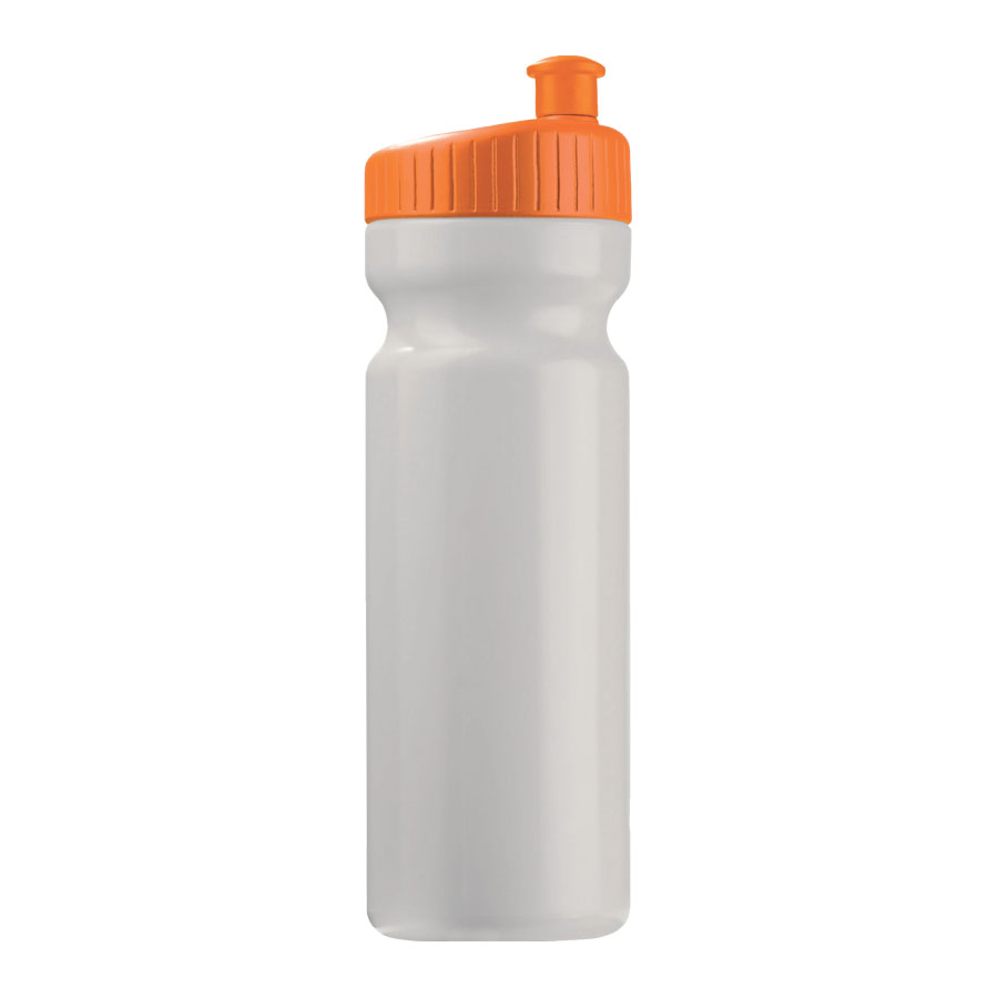 GOURDE DE SPORT PERSONNALISÉE 750ML 'TRAIL' OPAQUE BLANC