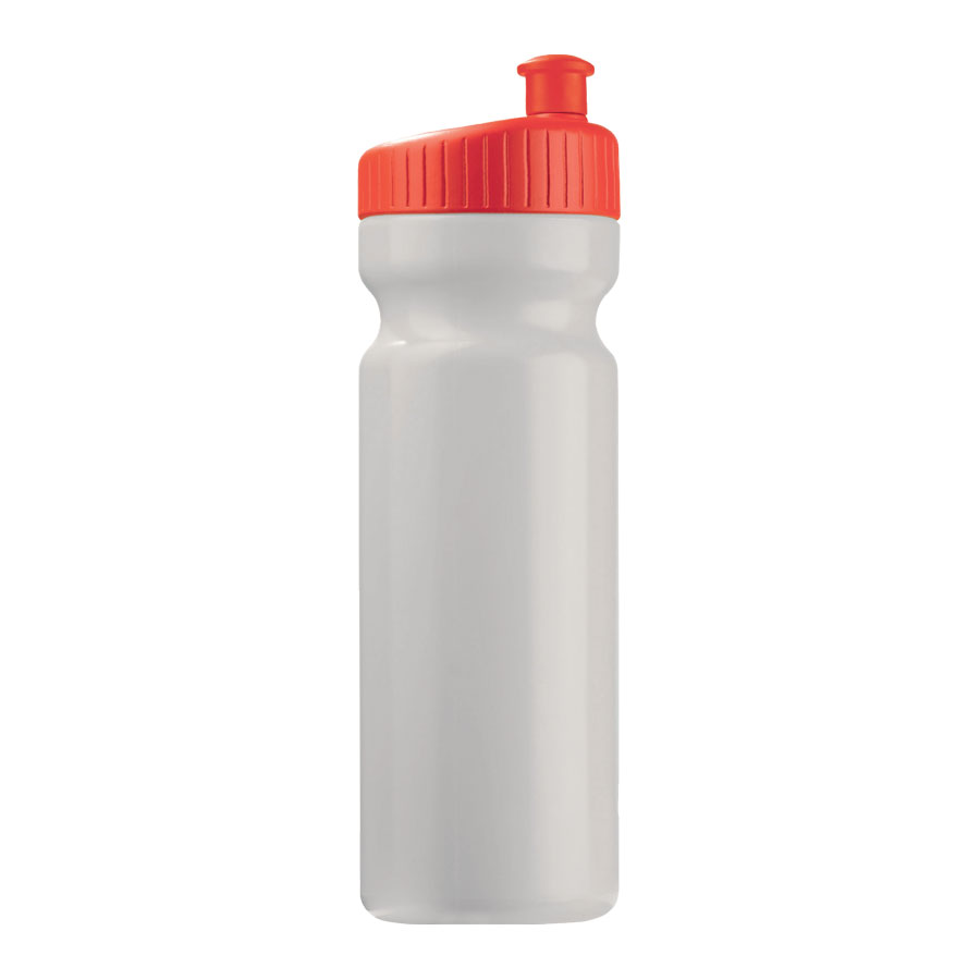 GOURDE DE SPORT PERSONNALISÉE 750ML 'TRAIL' OPAQUE BLANC