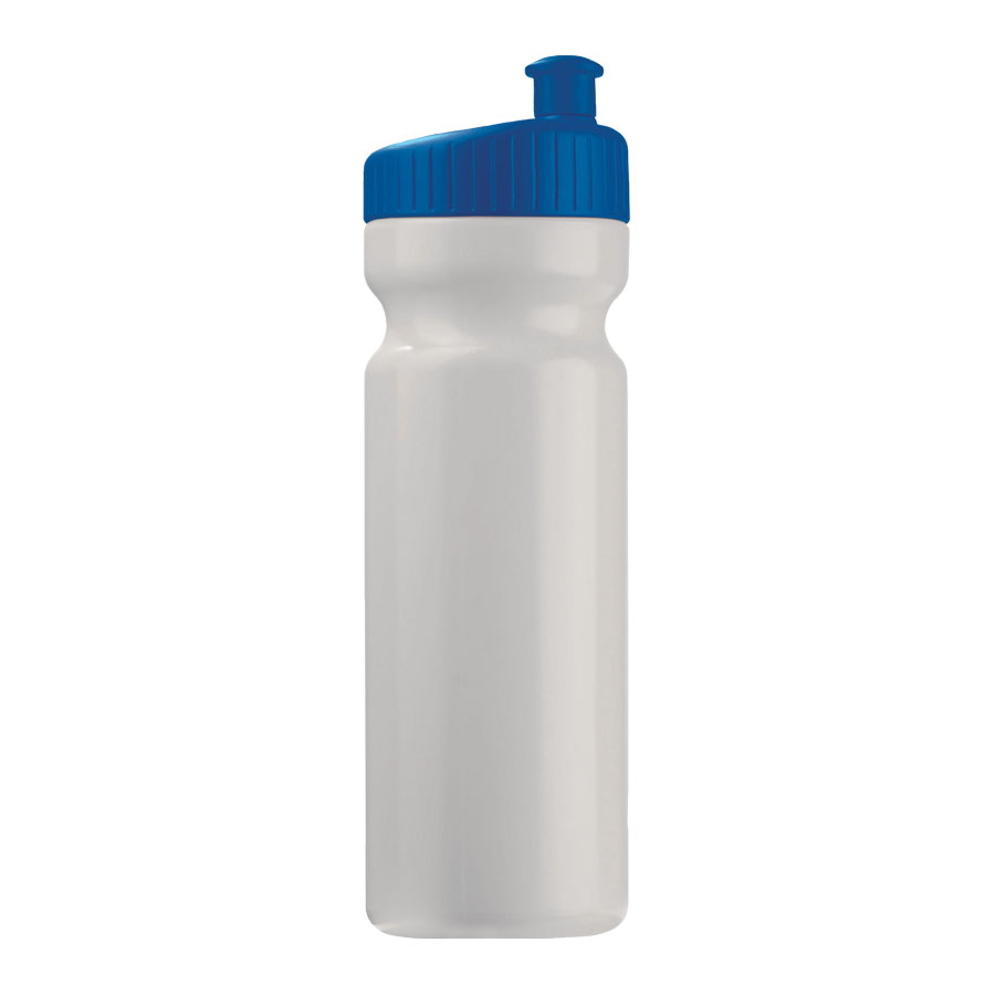 GOURDE DE SPORT PERSONNALISÉE 750ML 'TRAIL' OPAQUE BLANC