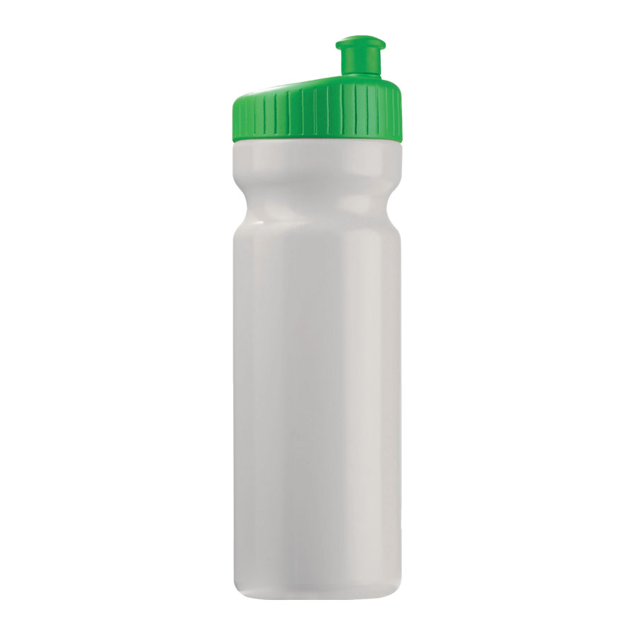 GOURDE DE SPORT PERSONNALISÉE 750ML 'TRAIL' OPAQUE BLANC