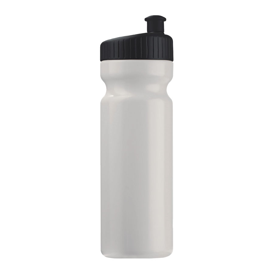 GOURDE DE SPORT PERSONNALISÉE 750ML 'TRAIL' OPAQUE BLANC