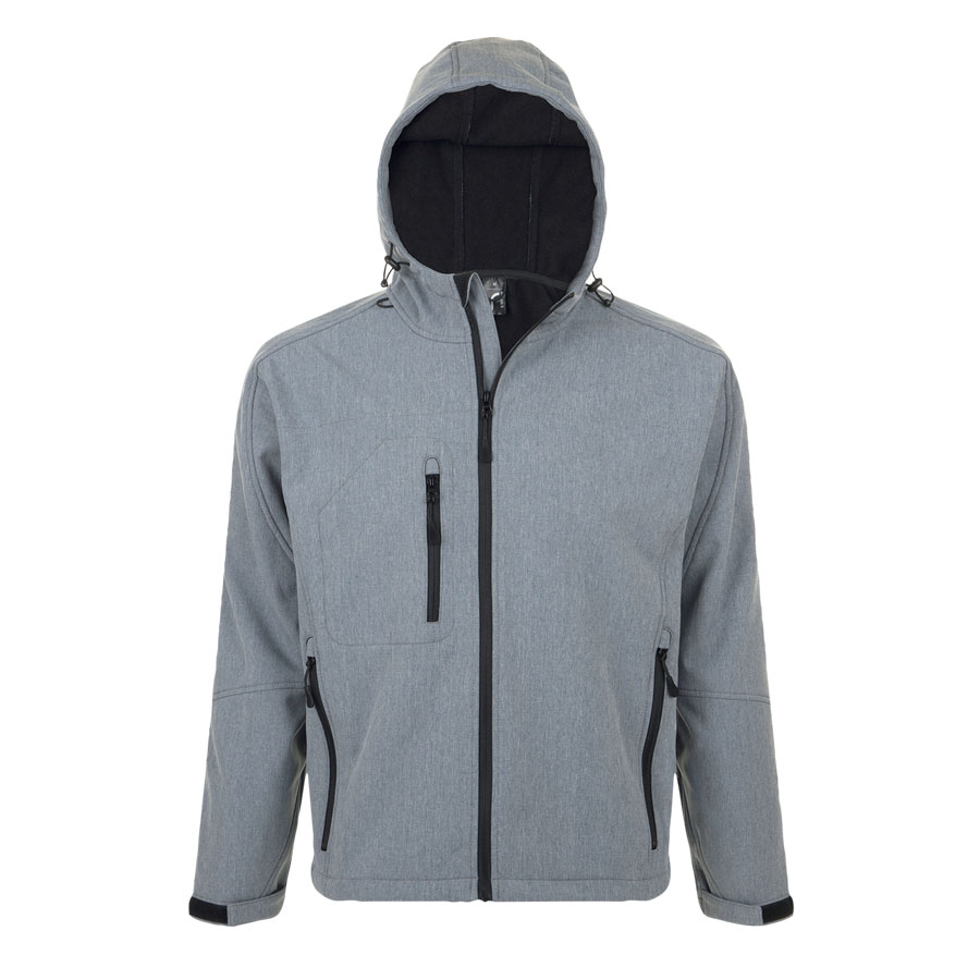 VESTE SOFTSHELL A CAPUCHE HOMME 'REPLAY ' 340 GR/M²