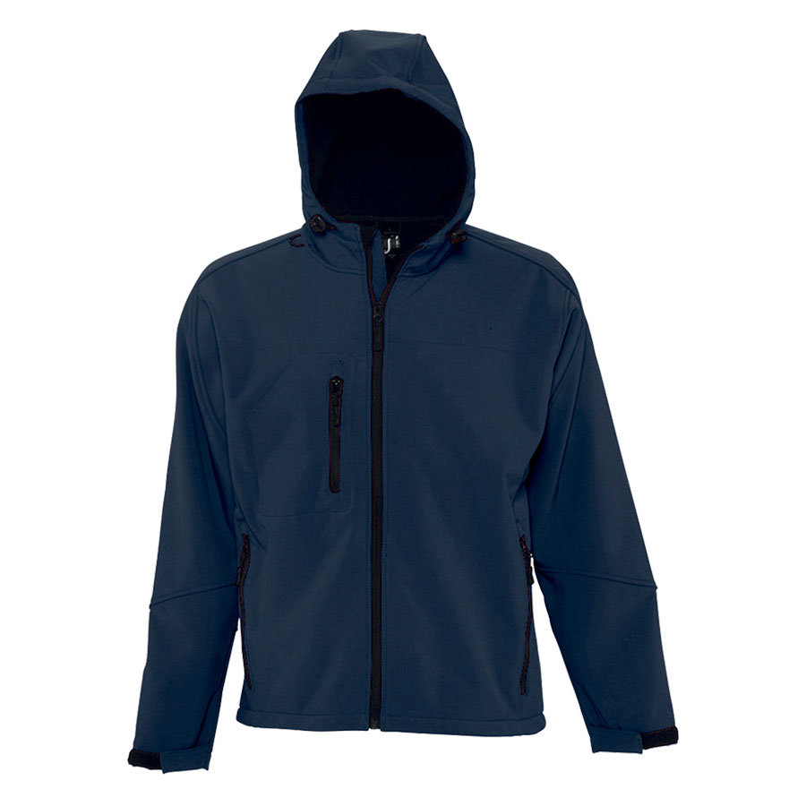 VESTE SOFTSHELL A CAPUCHE HOMME 'REPLAY ' 340 GR/M²