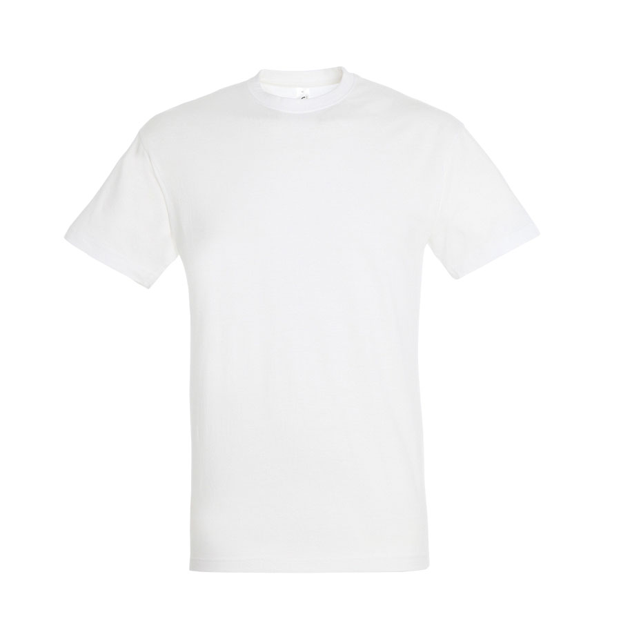 T-SHIRT HOMME 'REGENT CREATIVE' BLANC 150 GR/M² - PETITE QUANTITÉ