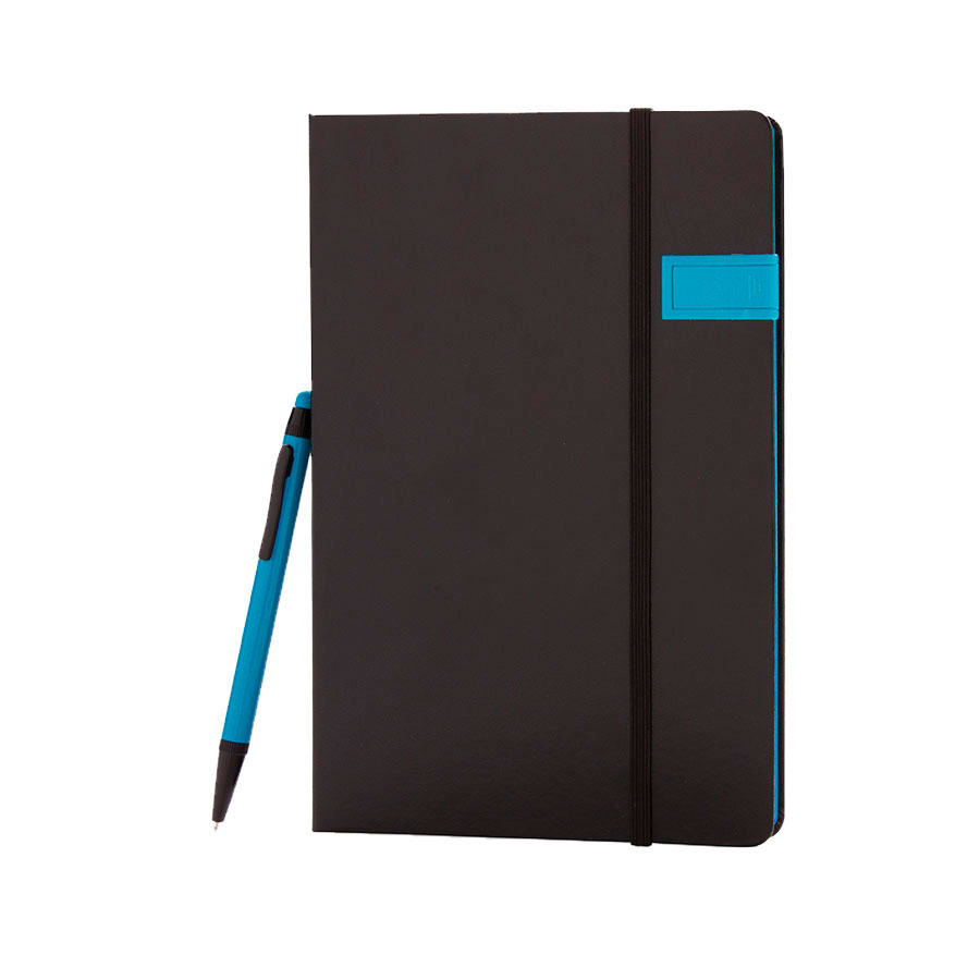 CARNET DE NOTES A5 AVEC STYLO/STYLET ET CLÉ USB 8GO PUBLICITAIRE 'XAVIER'