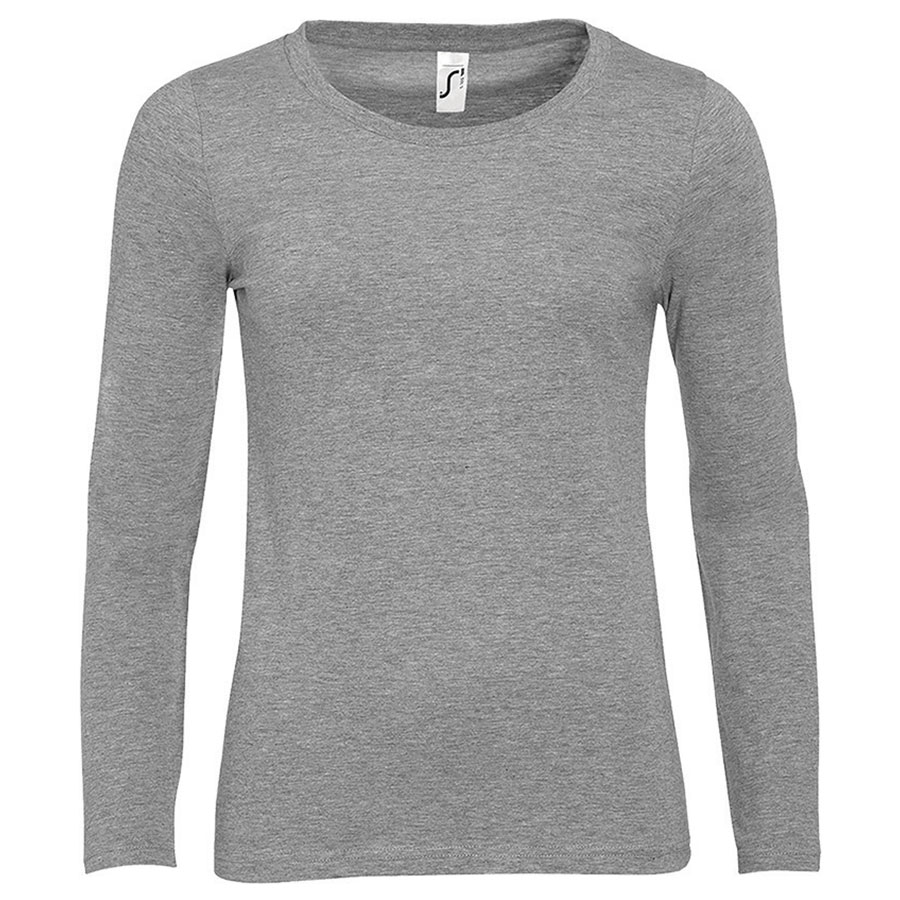 TEE-SHIRT PERSONNALISE FEMME MANCHES LONGUES 'MAJESTIC' 150 GR/M²