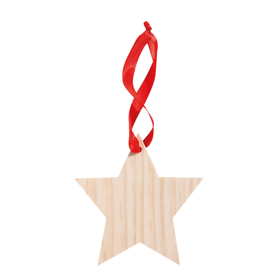 DÉCORATION DE NOËL EN BOIS PERSONNALISABLE 'SIRIUS'