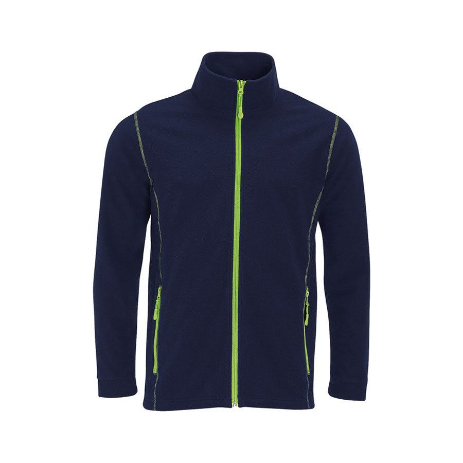 VESTE MICROPOLAIRE ZIPPEE HOMME 'NAVO' 200GR/M²