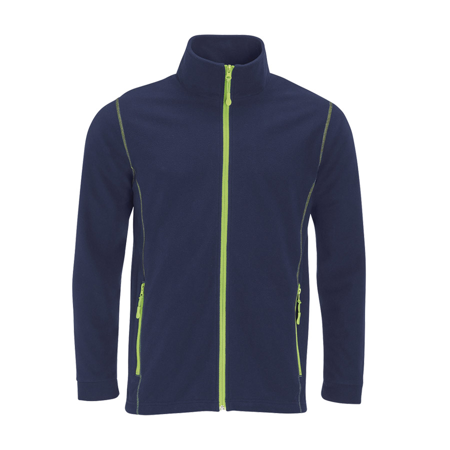 VESTE MICROPOLAIRE ZIPPEE HOMME 'NAVO' 200GR/M²
