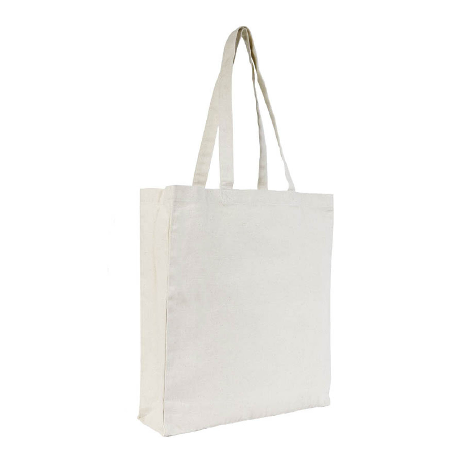 SAC COTON PERSONNALISABLE AVEC SOUFFLET 'LARGO'