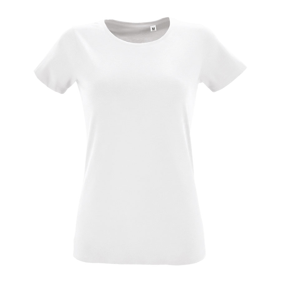 T-SHIRT PERSONNALISÉ FEMME 'REGENT FIT' BLANC