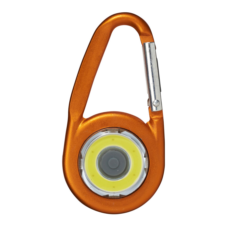 MOUSQUETON PERSONNALISÉ AVEC LAMPE COB 'HEMEL'