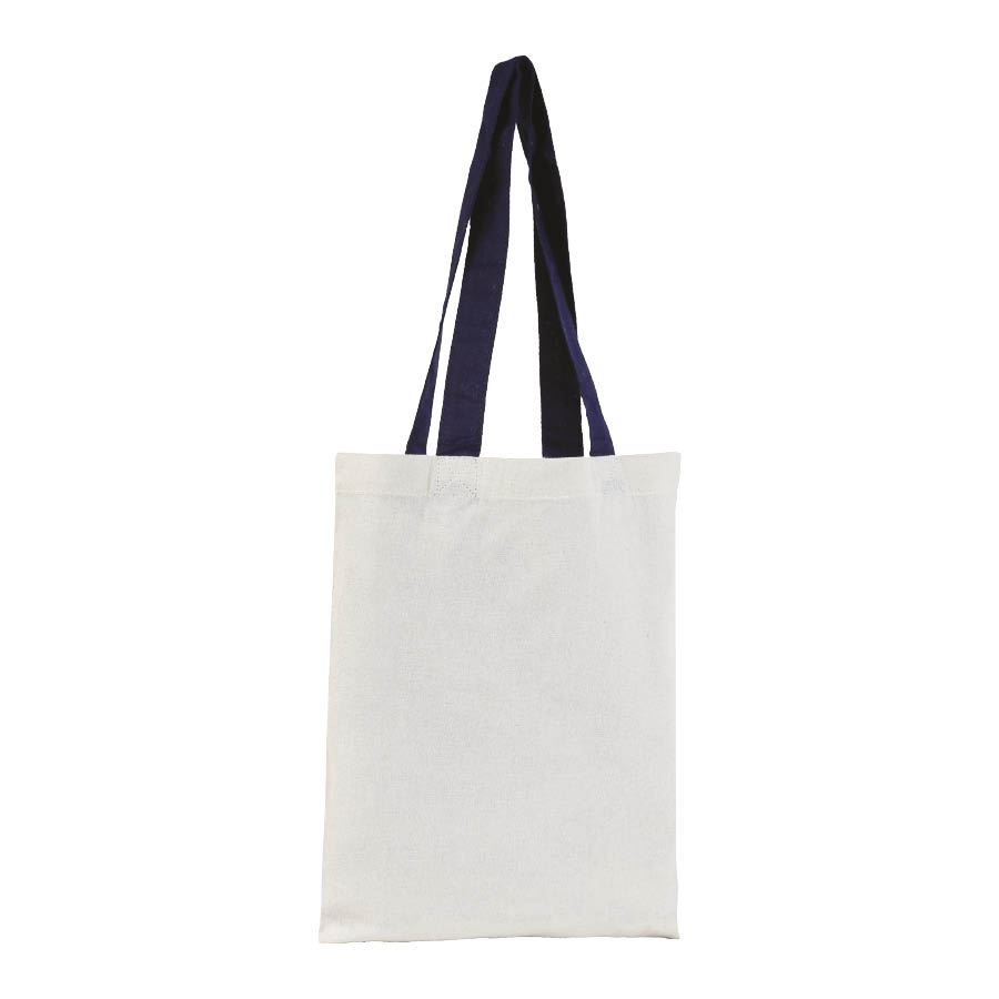 SAC SHOPPING PUBLICITAIRE COTON ANSES LONGUES 'MINI AURIANA' 130 GR/M²