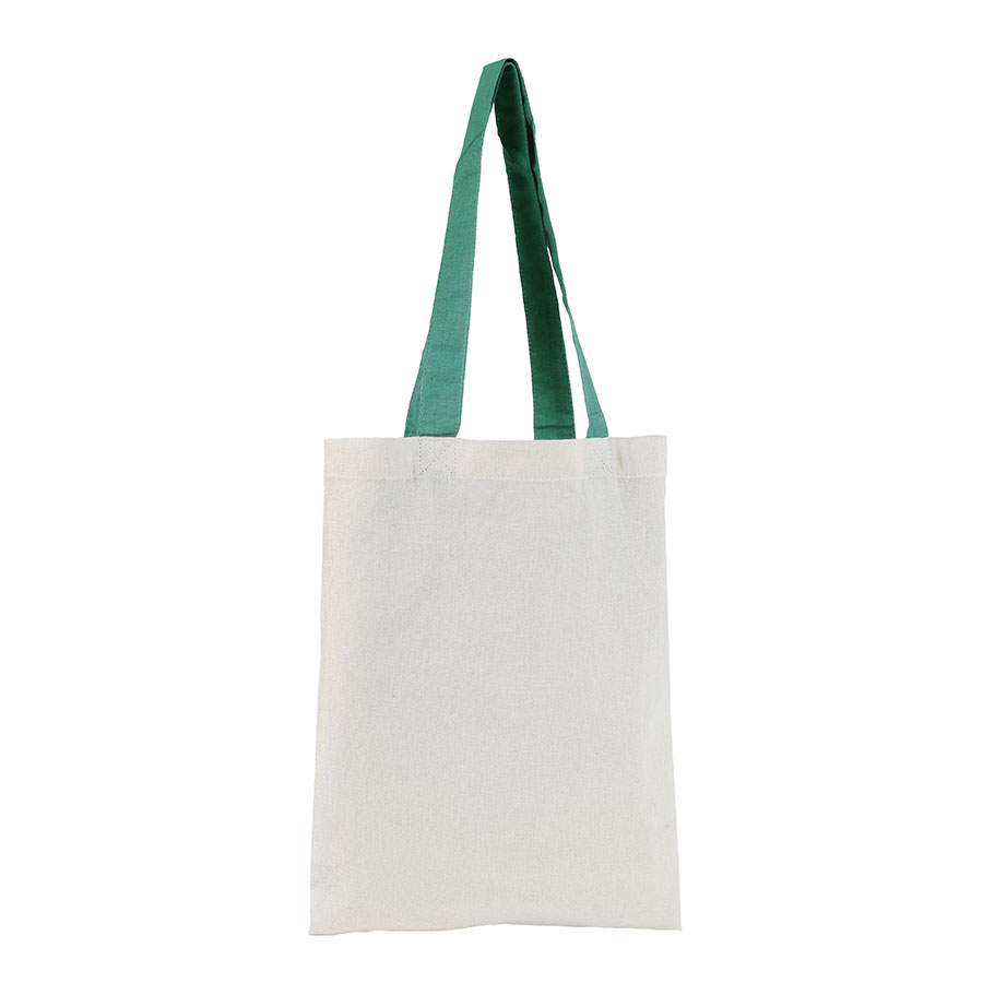 SAC SHOPPING PUBLICITAIRE COTON ANSES LONGUES 'MINI AURIANA' 130 GR/M²