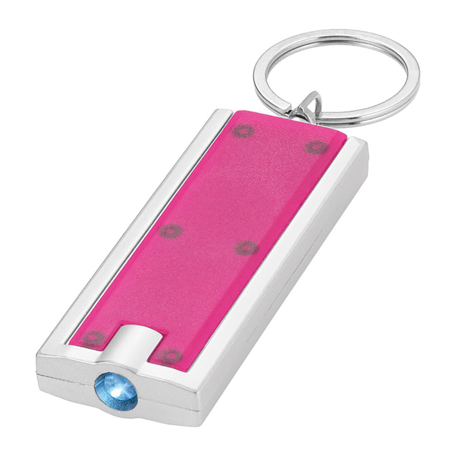 PORTE-CLÉS PUBLICITAIRE LUMINEUX 'FLAT'