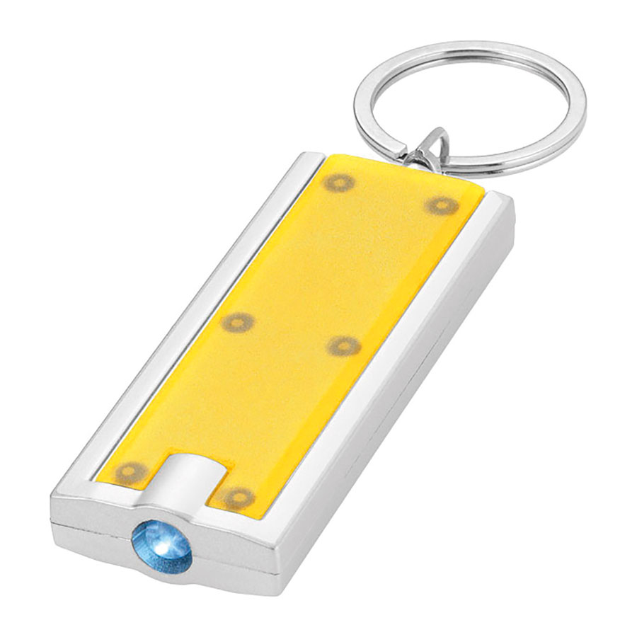 PORTE-CLÉS PUBLICITAIRE LUMINEUX 'FLAT'