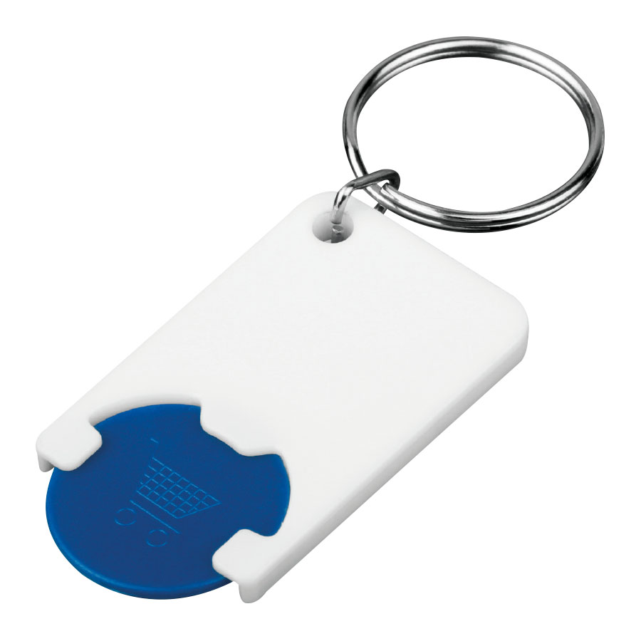 LOT DE 300 PORTE-CLES PUBLICITAIRES JETON 'TOKEN'