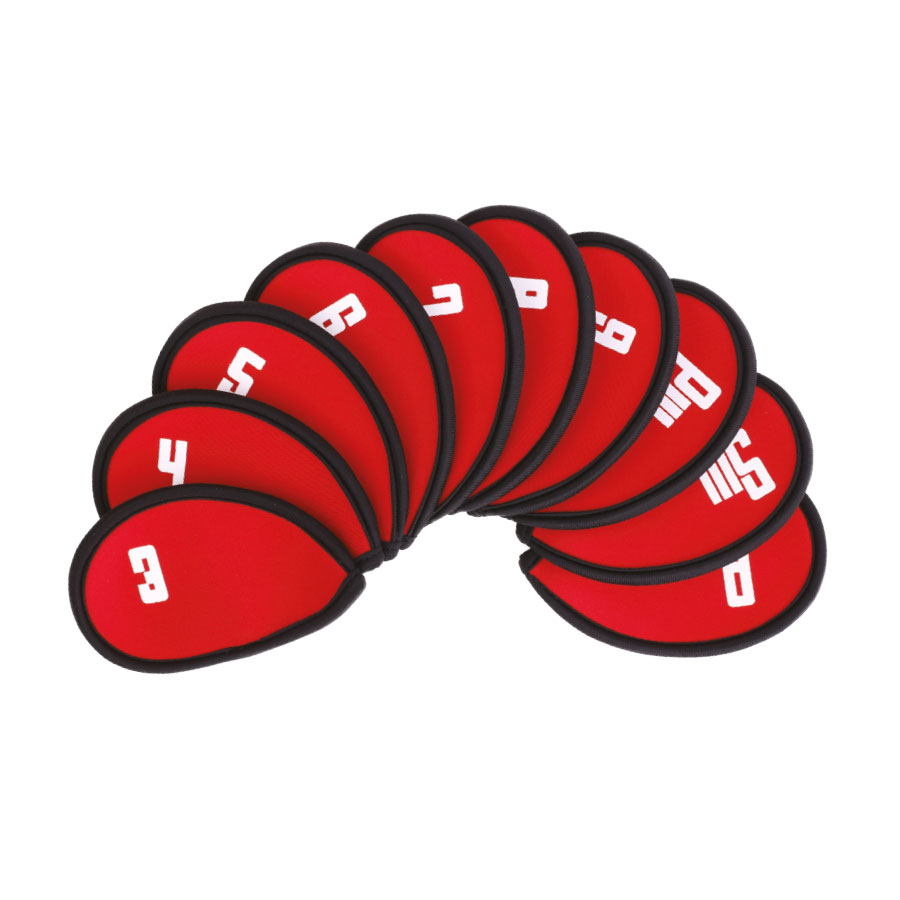 LOT DE 10 PROTÈGE-CLUBS DE GOLF PUBLICITAIRE 'SUENO'