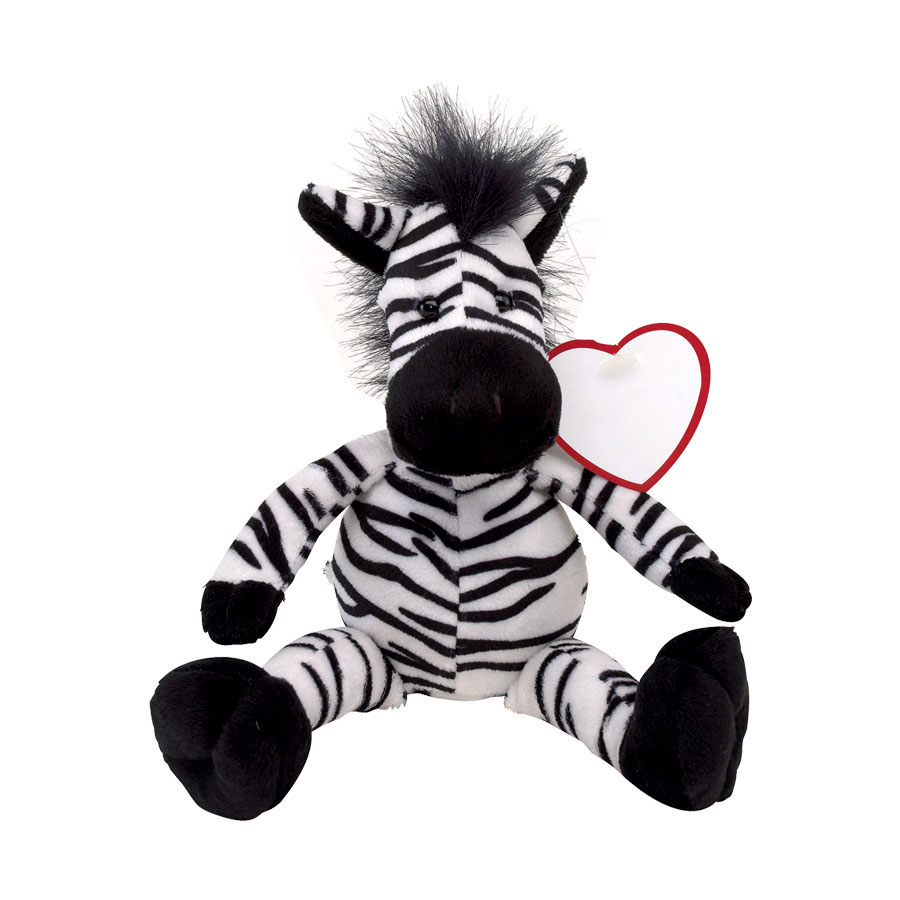 PELUCHE AVEC ÉTIQUETTE COEUR PERSONNALISÉE 'LORENZI'