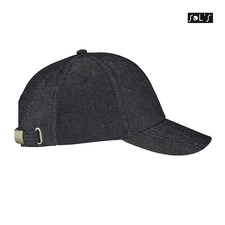 CASQUETTE PERSONNALISÉE MIXTE DENIM 'FOXY' 260 GR/M²