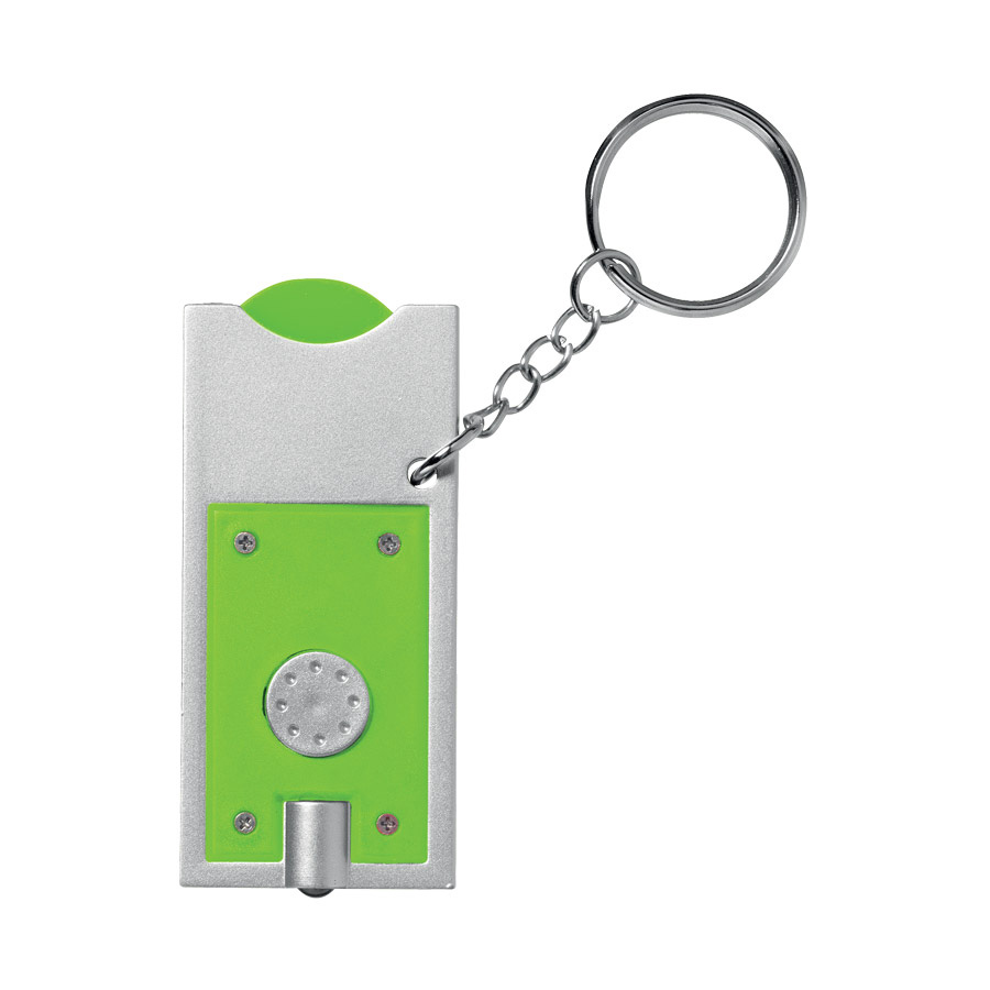 LOT DE 250 PORTE-CLÉS LAMPE JETON PERSONNALISÉS 'ALLEGRO' - EXPEDITION EXPRESS 72H