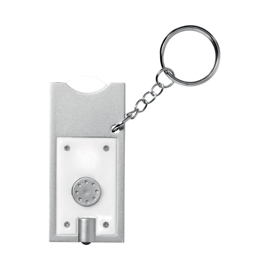 LOT DE 250 PORTE-CLÉS LAMPE JETON PERSONNALISÉS 'ALLEGRO' - EXPEDITION EXPRESS 72H