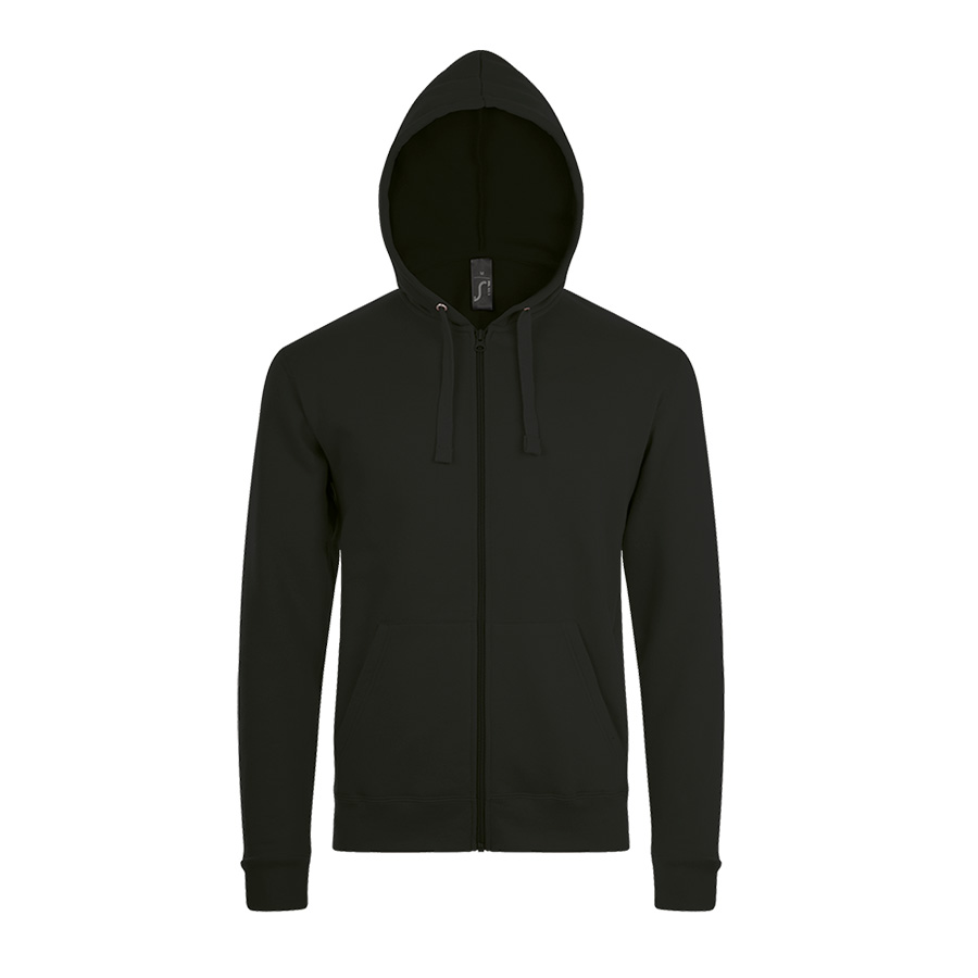 VESTE PERSONNALISÉE ZIPPÉE À CAPUCHE MIXTE 'STONE' 260 GR/M²