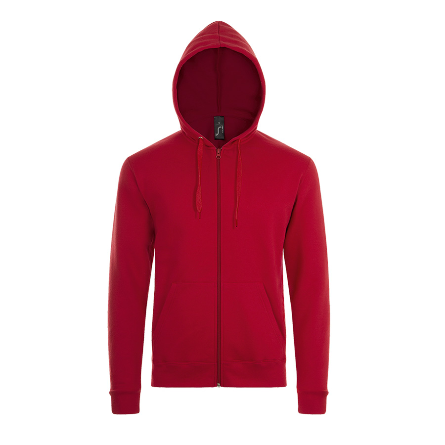 VESTE PERSONNALISÉE ZIPPÉE À CAPUCHE MIXTE 'STONE' 260 GR/M²