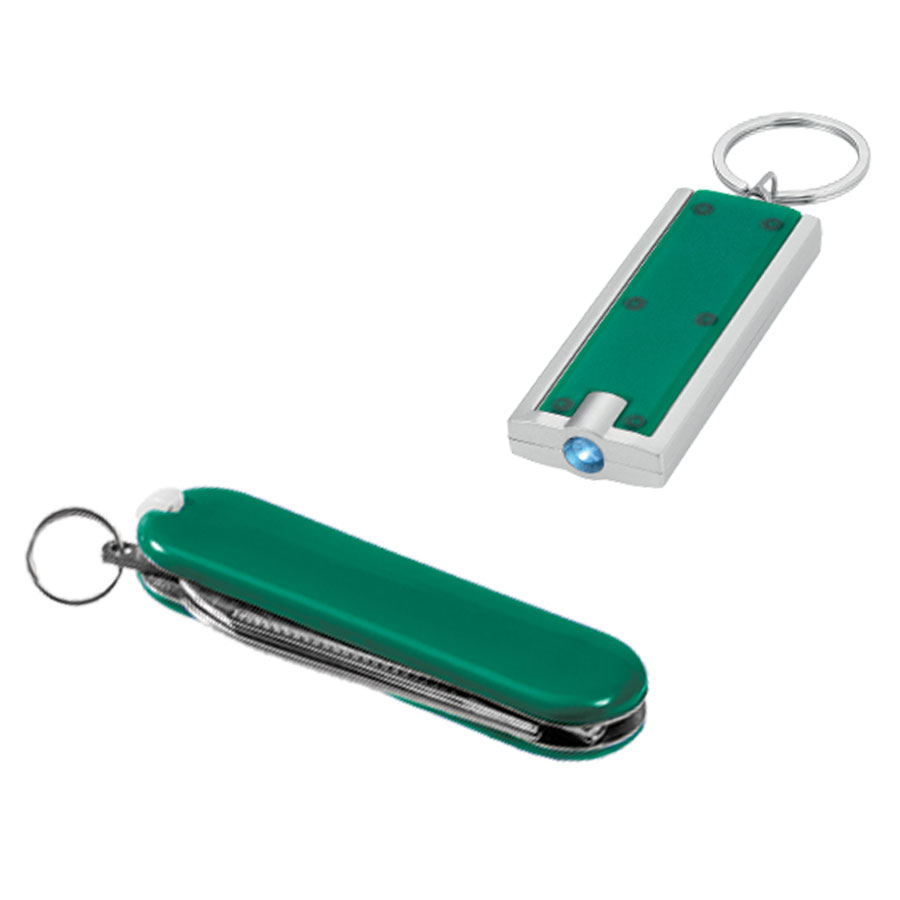 LOT DE 50 COUTEAUX 'CERVIN' + 50 PORTE-CLÉS 'FLAT' + 1 SAC REPAS 'NARVIK' EN CADEAU