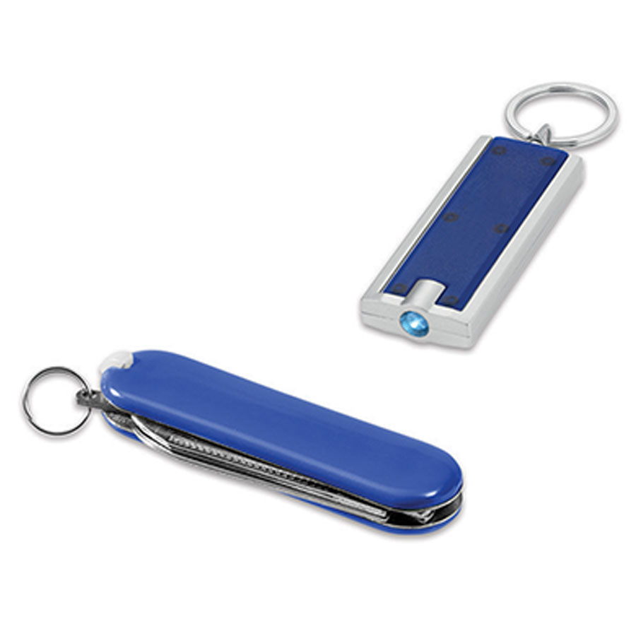 LOT DE 50 COUTEAUX 'CERVIN' + 50 PORTE-CLÉS 'FLAT' + 1 SAC REPAS 'NARVIK' EN CADEAU