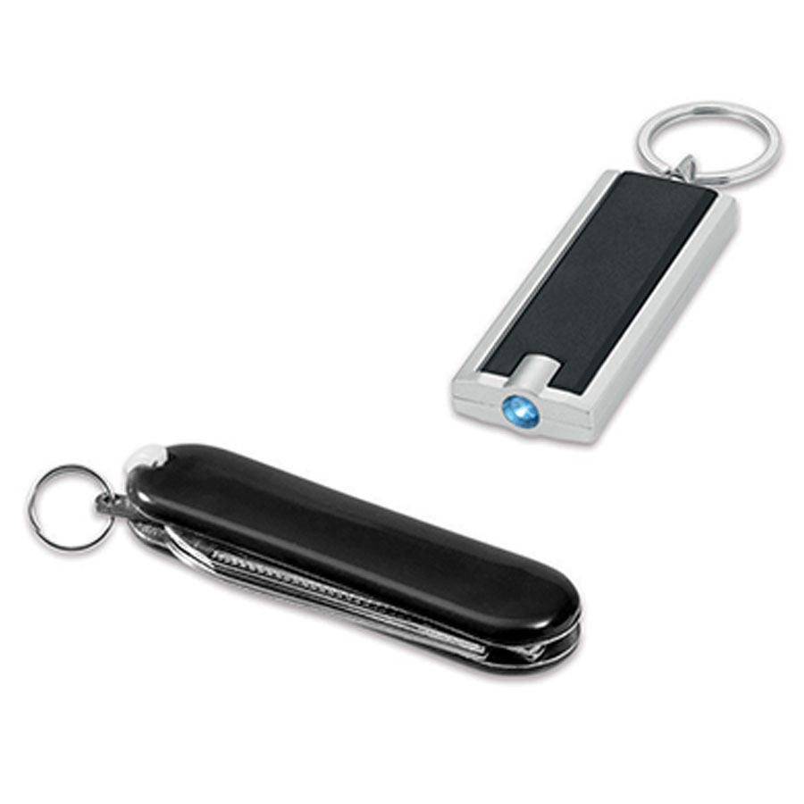 LOT DE 50 COUTEAUX 'CERVIN' + 50 PORTE-CLÉS 'FLAT' + 1 SAC REPAS 'NARVIK' EN CADEAU