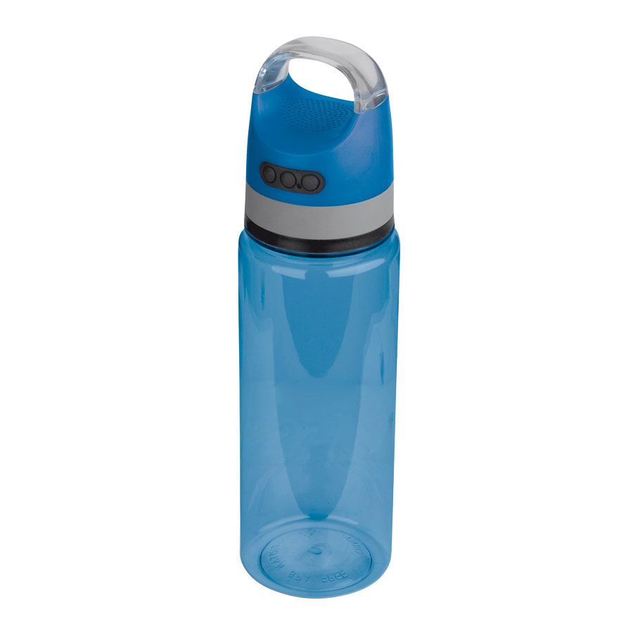 BOUTEILLE PERSONNALISÉE ENCEINTE BLUETOOTH® 2W 3 EN 1 'DRINK MUSIC'