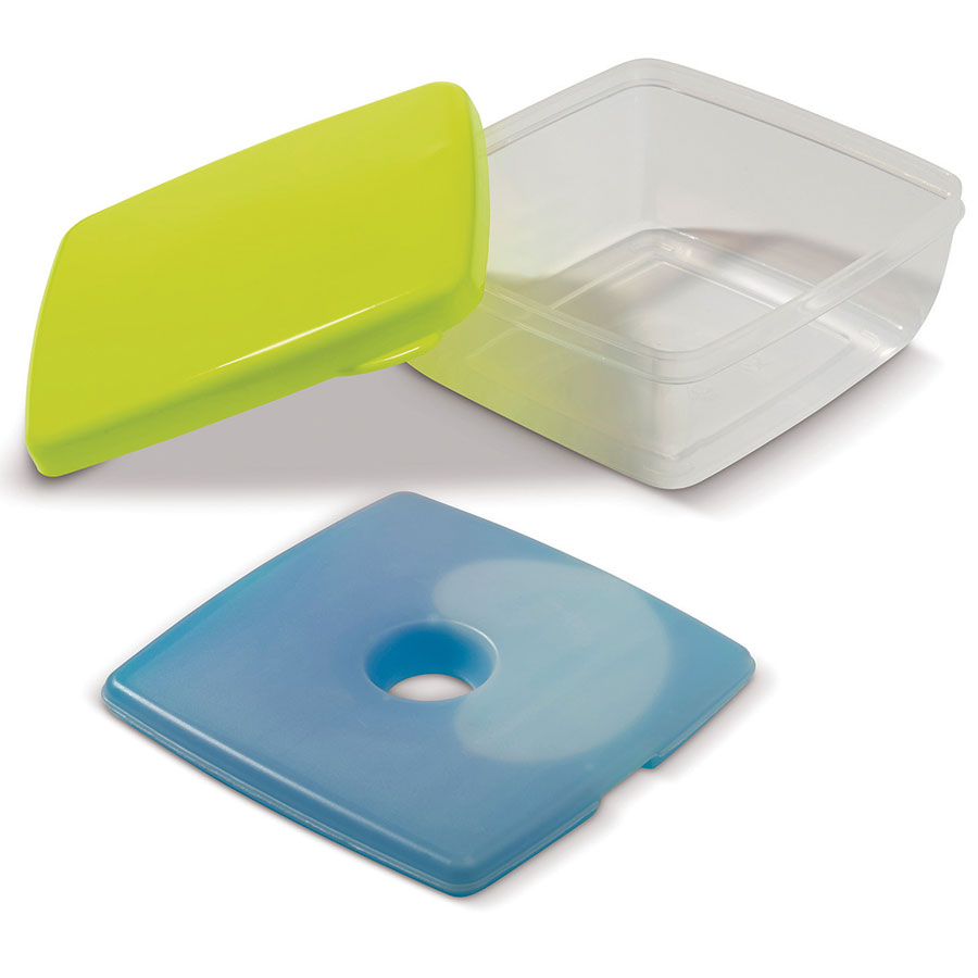 BOÎTE À REPAS PUBLICITAIRE AVEC COMPARTIMENT FROID 'FRESCO'