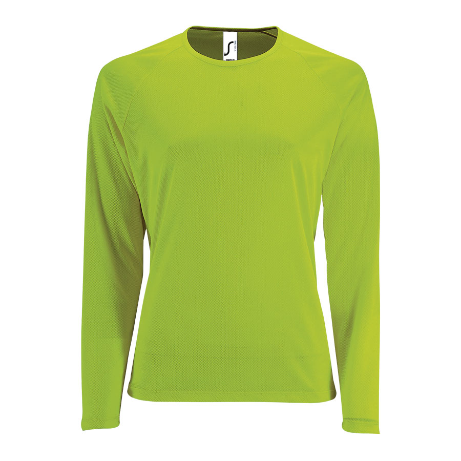 TEE-SHIRT DE SPORT MANCHES LONGUES PUBLICITAIRE FEMME 'KOURY' 140 GR/M²