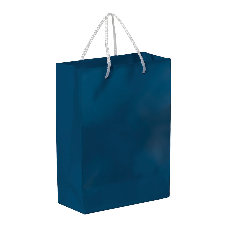SAC PAPIER COLORE PUBLICITAIRE ANSES CORDELETTES 'YARA' 24X30X10 CM