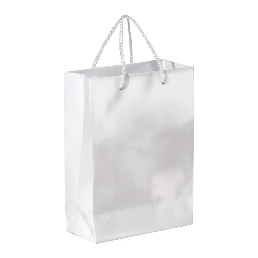 SAC PAPIER COLORE PUBLICITAIRE ANSES CORDELETTES 'YARA' 24X30X10 CM