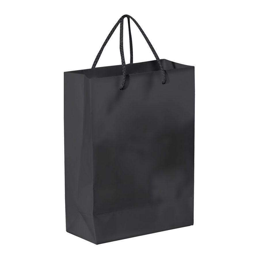 SAC PAPIER COLORE PUBLICITAIRE ANSES CORDELETTES 'YARA' 24X30X10 CM