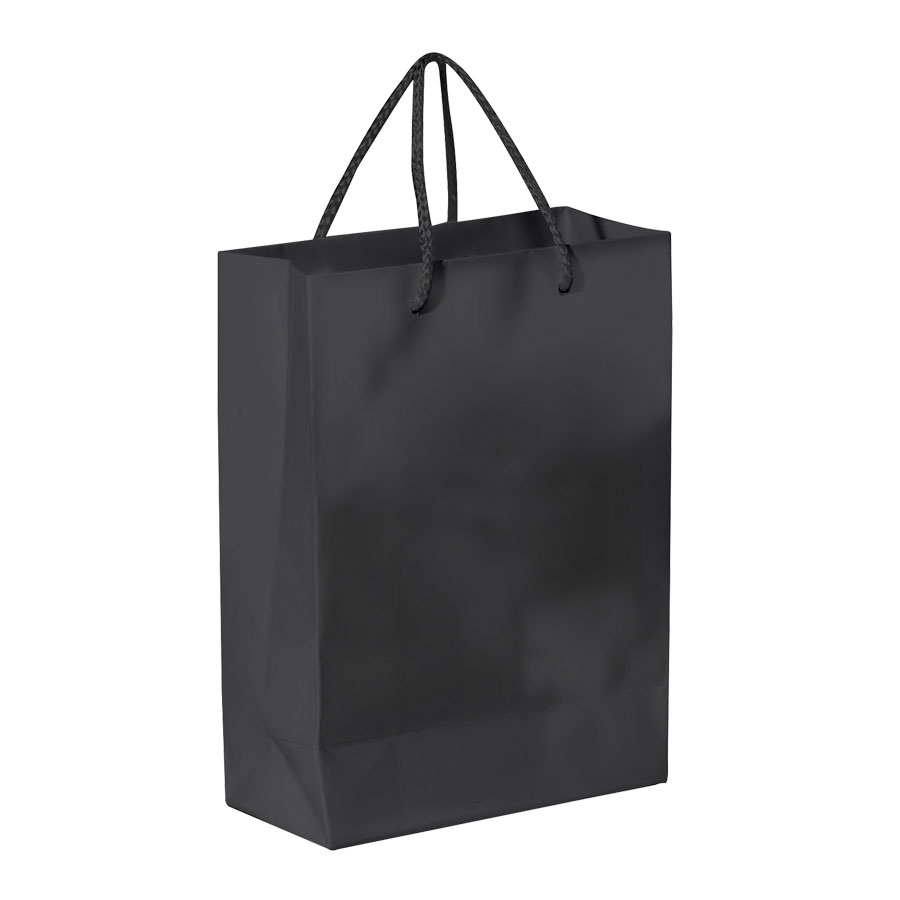 SAC PAPIER COLORE PUBLICITAIRE ANSES CORDELETTES 'YARA' 30X40X12 CM
