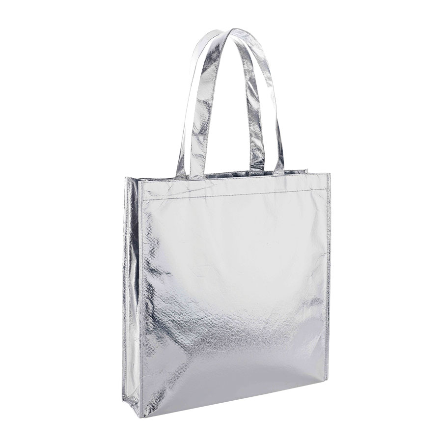 SAC SHOPPING BRILLANT SOUFFLET 'GLITTER'