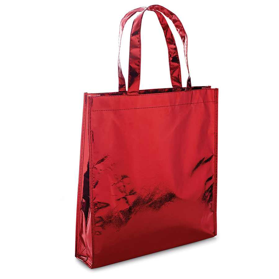 SAC SHOPPING BRILLANT SOUFFLET 'GLITTER'