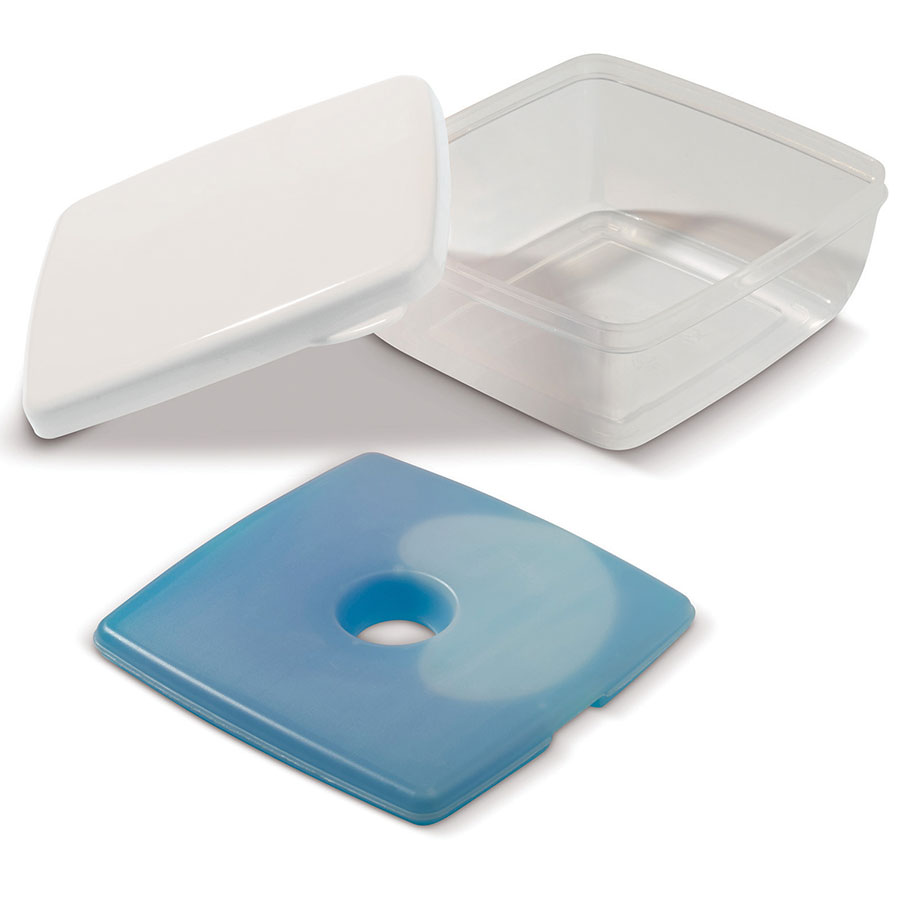 BOÎTE À REPAS PUBLICITAIRE AVEC COMPARTIMENT FROID 'FRESCO'